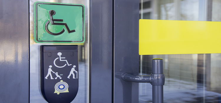 automatic handicap door opener in Brawley